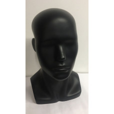 JLU-1 black Голова чоловічого манекена абстрактна 