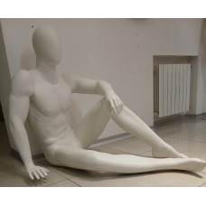 MNP-3 Манекен чоловічий БЕЗЛИКИЙ білий матовий, си