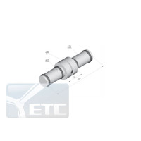SP2-40 Держатель трубы двусторонний