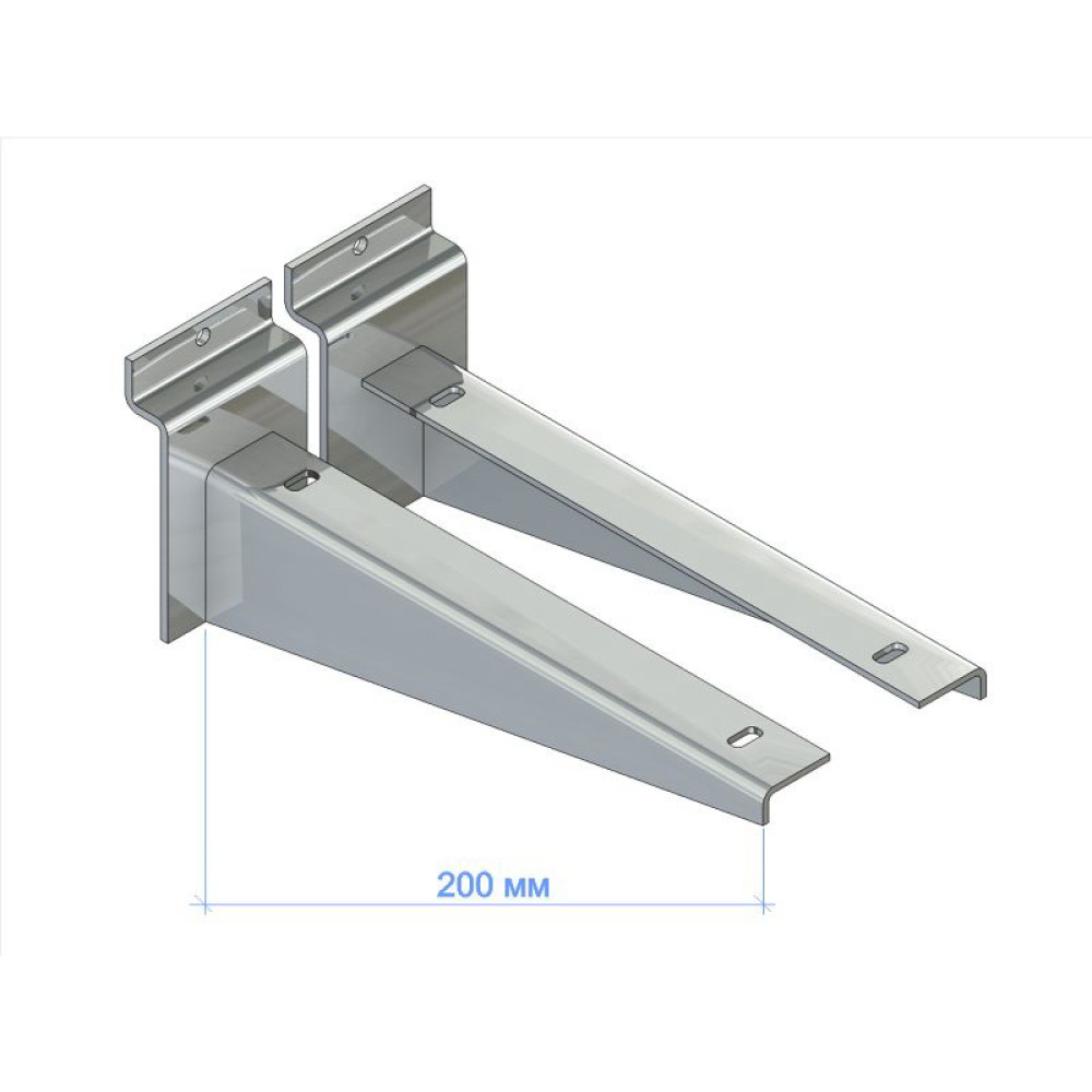 D 628с tw Кронштейни для полиць 200мм