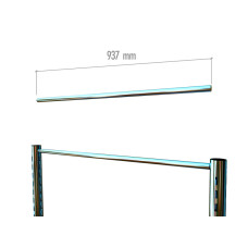 5121b Стяжка для квадратного (круглого) профиля 937mm
