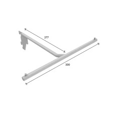 SL-H011 Кронштейн Т-образный 280*300мм (труба dm12 mm)