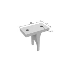 SL-A007 Поліцетрімач алюмінієвий труба dm19