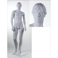Манекен чоловічий ВА-04 head 6 (білий RAL 9016)