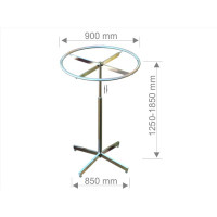 St 1013 Вешалка круглая диам. 90см крутящаяся с регулировкой высоты