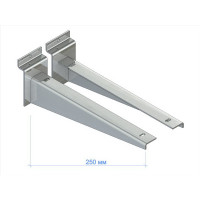 D 628d tw Кронштейни для полиць 250мм